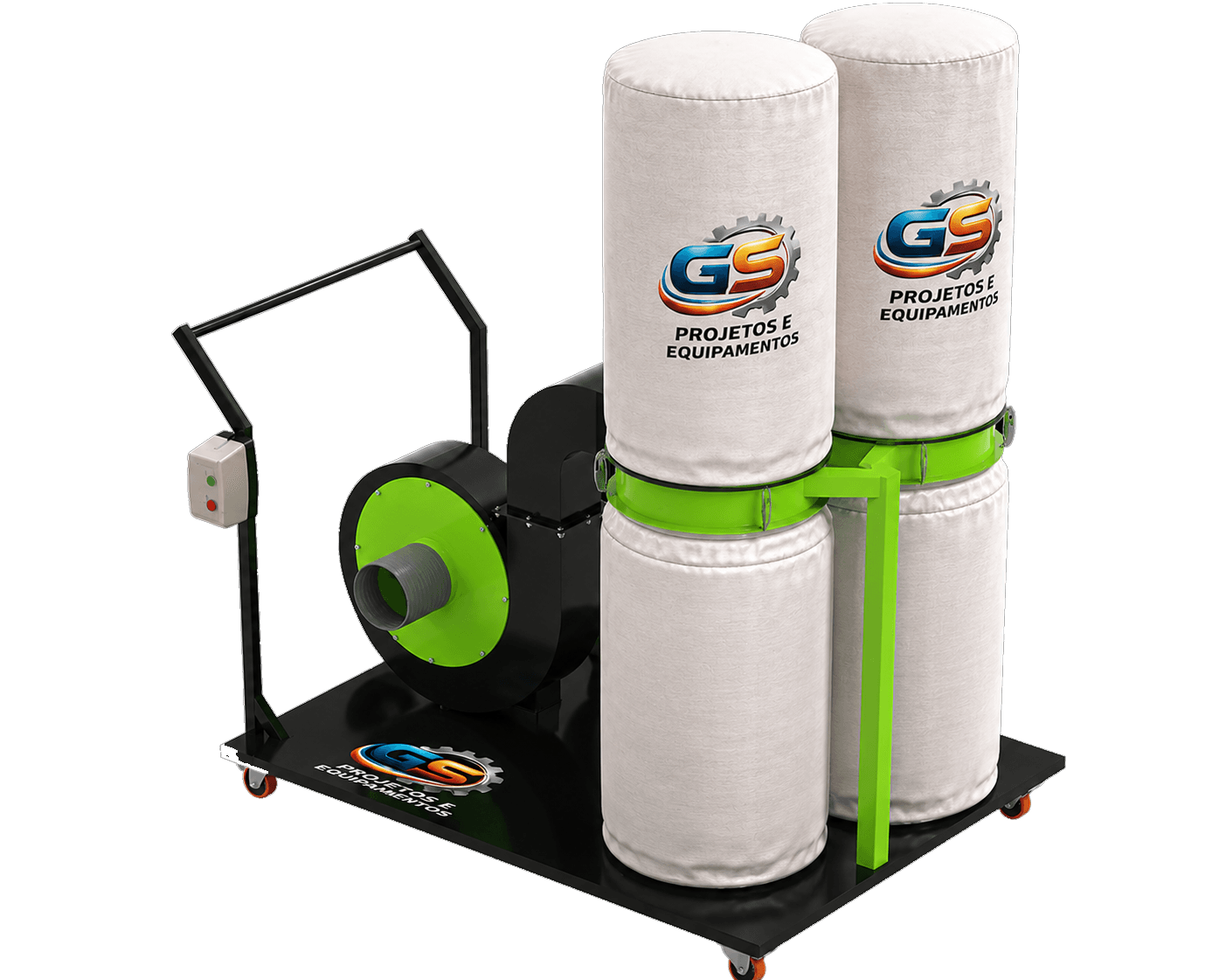 GS Dust - C02 — equipamento industrial GS